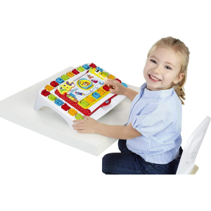 CHICCO BANCO SCUOLA LEGGI E IMPARA, 10112, per Imparare le Lettere dell'Alfabeto - 3 ANNI+