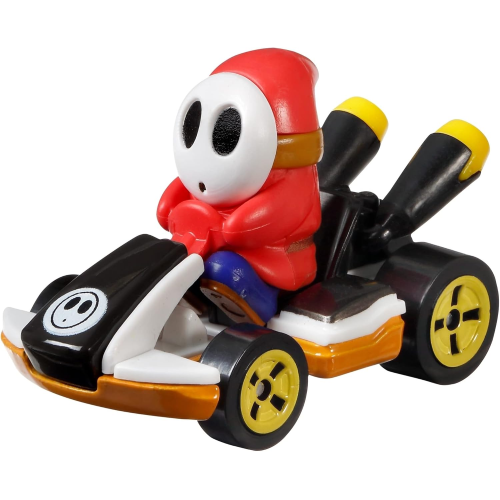 HOT WHEELS GRN25 MODELLINO SHY GUY - LINEA MARIO KART DIE CAST 1/64 - 3 ANNI+