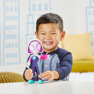 HASBRO F3987 SPIDEY AMAZING FRIENDS- FIGURA MEGA GHOST-SPIDER - 3 ANNI+