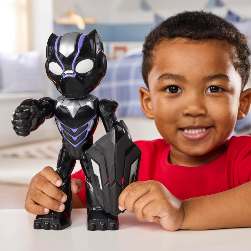 HASBRO G2832 MARVEL IRON  MAN e i Suoi Fantastici Amici Black Panther 22,8 cm - 3 ANNI+