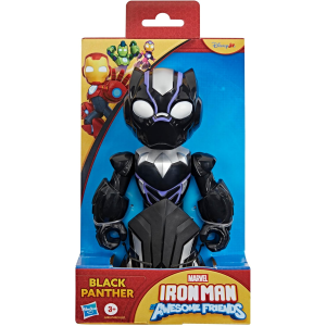 HASBRO G2832 MARVEL IRON  MAN e i Suoi Fantastici Amici Black Panther 22,8 cm - 3 ANNI+