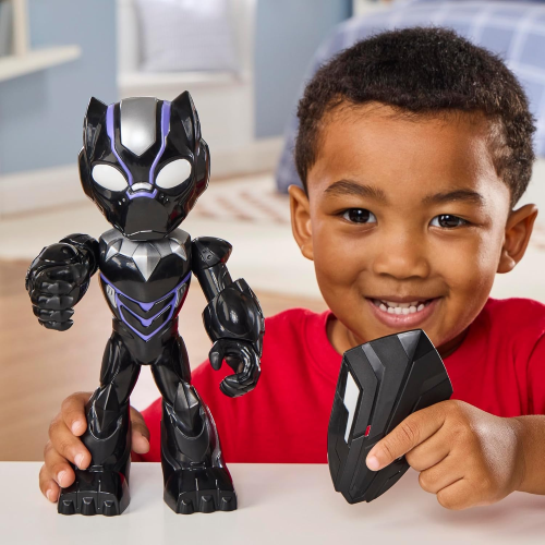 HASBRO G2832 MARVEL IRON  MAN e i Suoi Fantastici Amici Black Panther 22,8 cm - 3 ANNI+