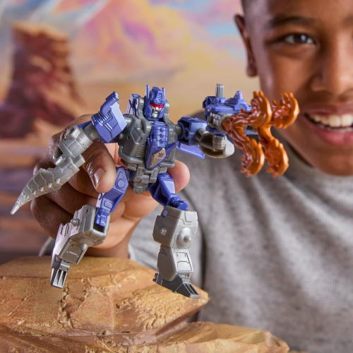HASBRO G1052 TRANSFORMERS CYBERWORLD, GALVATRON - 6 ANNI+