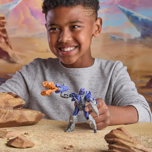 HASBRO G1052 TRANSFORMERS CYBERWORLD, GALVATRON - 6 ANNI+