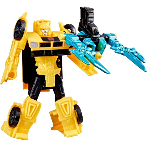 HASBRO G1045 TRANSFORMERS CYBERWORLD, BUMBLEBEE - 6 ANNI+
