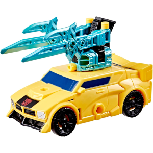 HASBRO G1045 TRANSFORMERS CYBERWORLD, BUMBLEBEE - 6 ANNI+