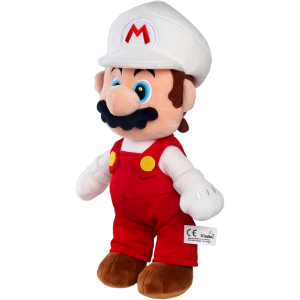 NINTENDO 109331535 PELUCHE SUPER MARIO FIRE, Morbido Pupazzo da Collezione, +0 mesi