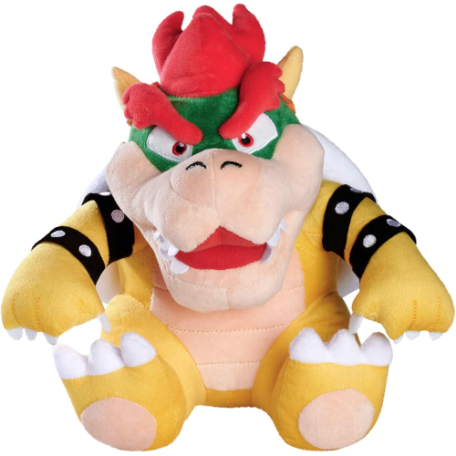 NINTENDO 109231532 PELUCHE SUPER MARIO BOWSER CM.27 , Morbido Pupazzo da Collezione, +0 mesi