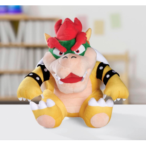 NINTENDO 109231532 PELUCHE SUPER MARIO BOWSER CM.27 , Morbido Pupazzo da Collezione, +0 mesi