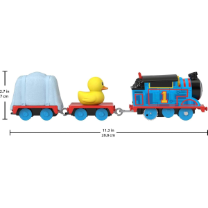 FISHER PRICE HMK03 - TRENINO THOMAS, Thomas Agente Segreto, locomotiva motorizzata - 3 ANNI+