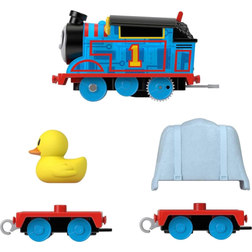 FISHER PRICE HMK03 - TRENINO THOMAS, Thomas Agente Segreto, locomotiva motorizzata - 3 ANNI+