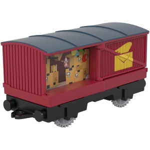 FISHER PRICE HDY72 - TRENINO THOMAS, Percy Trenino delle Feste Locomotiva Motorizzata - 3 ANNI+