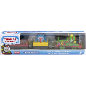 FISHER PRICE HDY72 - TRENINO THOMAS, Percy Trenino delle Feste Locomotiva Motorizzata - 3 ANNI+