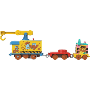 FISHER PRICE HHN43 - TRENINO THOMAS, MUDDY Fix 'em Up Friends Locomotiva Motorizzata - 3 ANNI+