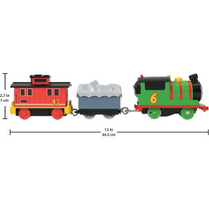 FISHER PRICE HHN44 - TRENINO THOMAS, PERCY Locomotiva Motorizzata - 3 ANNI+