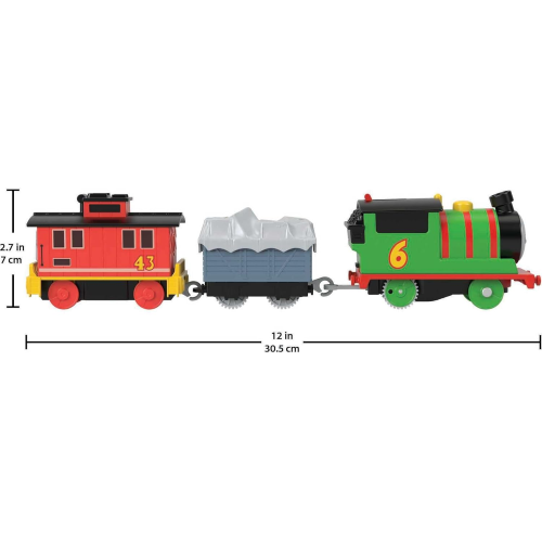 FISHER PRICE HHN44 - TRENINO THOMAS, PERCY Locomotiva Motorizzata - 3 ANNI+
