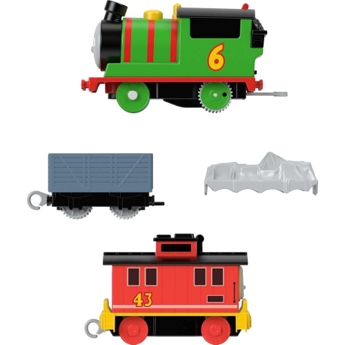 FISHER PRICE HHN44 - TRENINO THOMAS, PERCY Locomotiva Motorizzata - 3 ANNI+