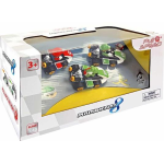 HOT MARIO KART DIE CAST 1/43 Pull & SPEED - 15813010 - Nintendo Kart 8, Scatola 3 Veicoli: