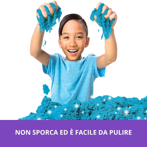 KINETIC SAND Set da Cucina Unicorno – con Accessori da 454 g per Un Gioco di Ruolo Creativo, dai 5 Anni in su