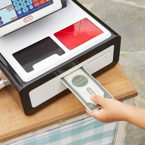 LITTLE TIKES - Il Mio 1° registratore di Cassa - Gioco d'imitazione - con Accessori e Suoni realistici - 3 Anni+