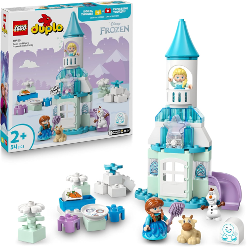 LEGO 10455 FROZEN, DUPLO ¦ Disney La Festa al Castello di Anna ed Elsa Frozen - 2 ANNI+