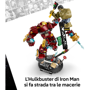LEGO 76343 MARVEL Battaglia Epica: Hulkbuster vs. The Hulk- 9 ANNI +
