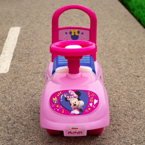 PRIMIPASSI CAVALCABILE MINNIE CON con volante conn gioco telefono removibile- 35726 - 1 ANNO+