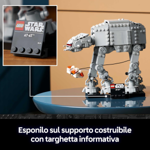 LEGO 75440 STAR WARS AT-AT - Kit Modellismo per Adulti da Esposizione con Snowspeeder - 18 ANNI+