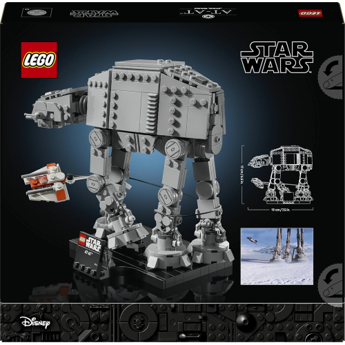 LEGO 75440 STAR WARS AT-AT - Kit Modellismo per Adulti da Esposizione con Snowspeeder - 18 ANNI+