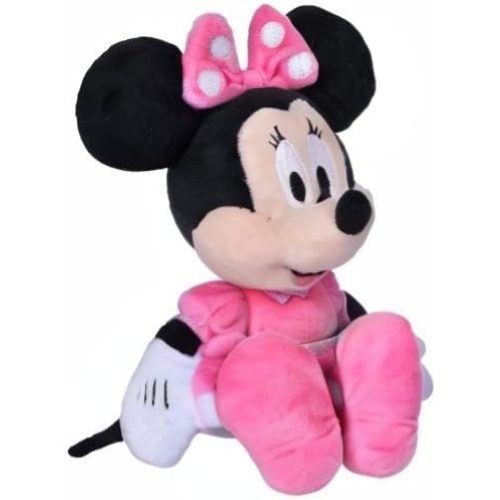 DISNEY MINNIE PINK ROSA PELUCHE 25 CM. - ORIGINALE DISNEY - LICENZA UFFICIALE - 6315870227 - 0 MESI+