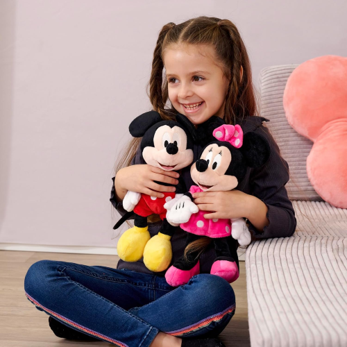 DISNEY TOPOLINO PELUCHE 25 CM. -ORIGINALE DISNEY - LICENZA UFFICIALE - 6315870225 - 0 MESI+