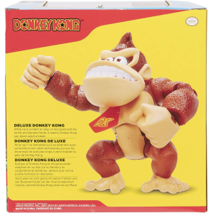 NINTENDO 76198 - Super Mario Bros - DONKEY KONG 15 CM..dotata di multipli punti di articolazioni  3 ANNI+