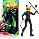 LADYBUG MIRACULOUS, PERSONAGGIO CAT NOIR 26 CM. ACTION FIGURE - 4 ANNI+