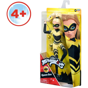 LADYBUG MIRACULOUS, PERSONAGGIO QUEEN BEE 26 CM. ACTION FIGURE - 4 ANNI+