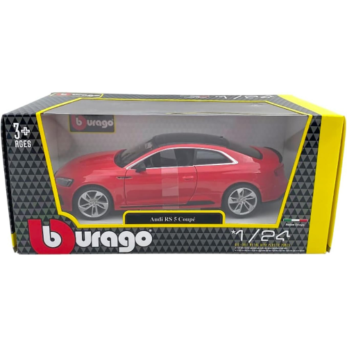 BURAGO AUDI RS5 COUPÈ  SCALA 1/24 - 18-21090 - 3 ANNI+