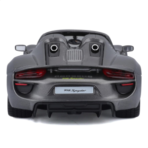 BURAGO PORSCHE 918 SPYDER SCALA 1/24 Auto in metallo, colore: grigio - 18-21076 - 3 ANNI+