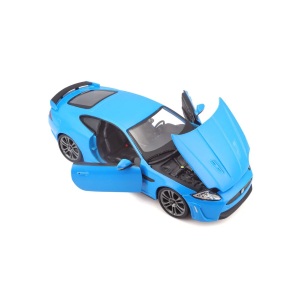BURAGO JAGUAR XKR-S SCALA 1/24 Auto in metallo, colore: AZZURRO - 18-21063 - 3 ANNI+