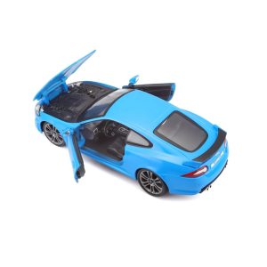 BURAGO JAGUAR XKR-S SCALA 1/24 Auto in metallo, colore: AZZURRO - 18-21063 - 3 ANNI+