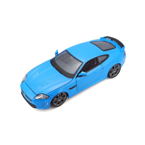 BURAGO JAGUAR XKR-S SCALA 1/24 Auto in metallo, colore: AZZURRO - 18-21063 - 3 ANNI+