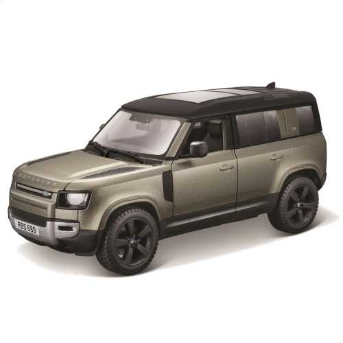 BURAGO LAND ROVER DEFENDER 110 SCALA 1/24 Auto in metallo, - 18-21101 - 3 ANNI+