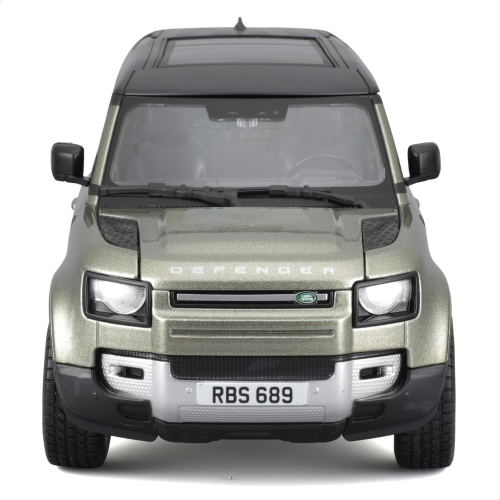 BURAGO LAND ROVER DEFENDER 110 SCALA 1/24 Auto in metallo, - 18-21101 - 3 ANNI+