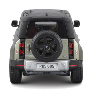 BURAGO LAND ROVER DEFENDER 110 SCALA 1/24 Auto in metallo, - 18-21101 - 3 ANNI+