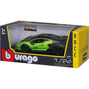 BURAGO RACE - LAMBORGHINI ESSENZA SCV12  SCALA 1/24 - 18-28017- 3 ANNI+