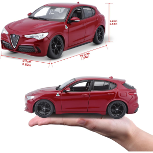 BURAGO ALFA ROMEO STELVIO SCALA 1/24 -18-21086 - 3 ANNI+