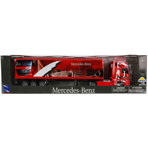 NEWRAY 15113A - TRUCK MERCEDES - Actros Container Scala 1:43, Die Cast