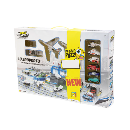 FAST WHEELS GGI250185 PLAYSET AEROPORTO - 3 ANNI+