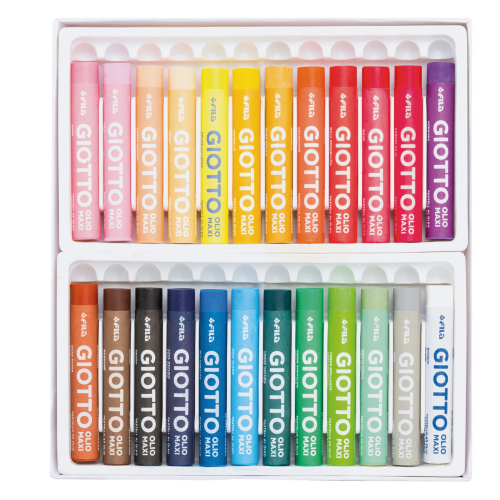 GIOTTO PASTELLI AD OLIO 24 PEZZI - F293800