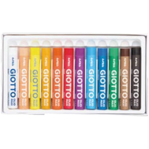 GIOTTO PASTELLI AD OLIO 12 PEZZI - F293400