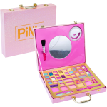 NICE PINK IT SELFIE RING CASE VALIGETTA, Set Trucchi con Specchio e Anello Luminoso per Selfie - 8 ANNI+
