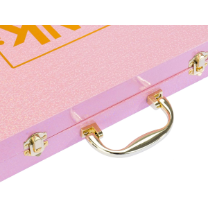 NICE PINK IT SELFIE RING CASE VALIGETTA, Set Trucchi con Specchio e Anello Luminoso per Selfie - 8 ANNI+